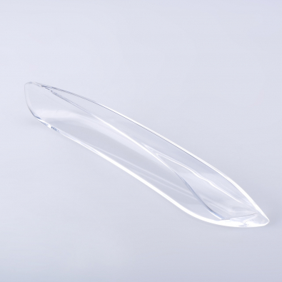 PU casted part transparent