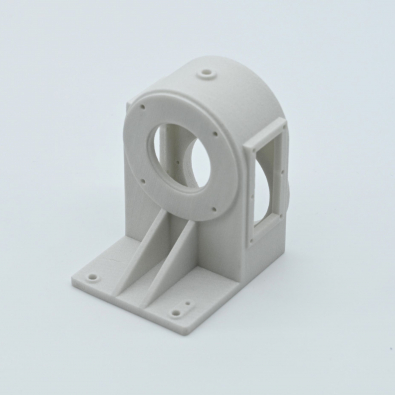 3D printed housing printed in composite material 