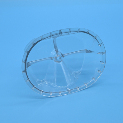 SLA transparent part 3d printed