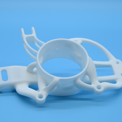 Complex bracket automotive part printed in 3D