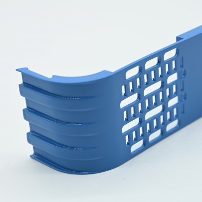 Pièce métallique imprimée en 3D avec canaux de refroidissement
