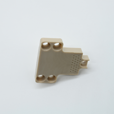 CNC machined PEEK part